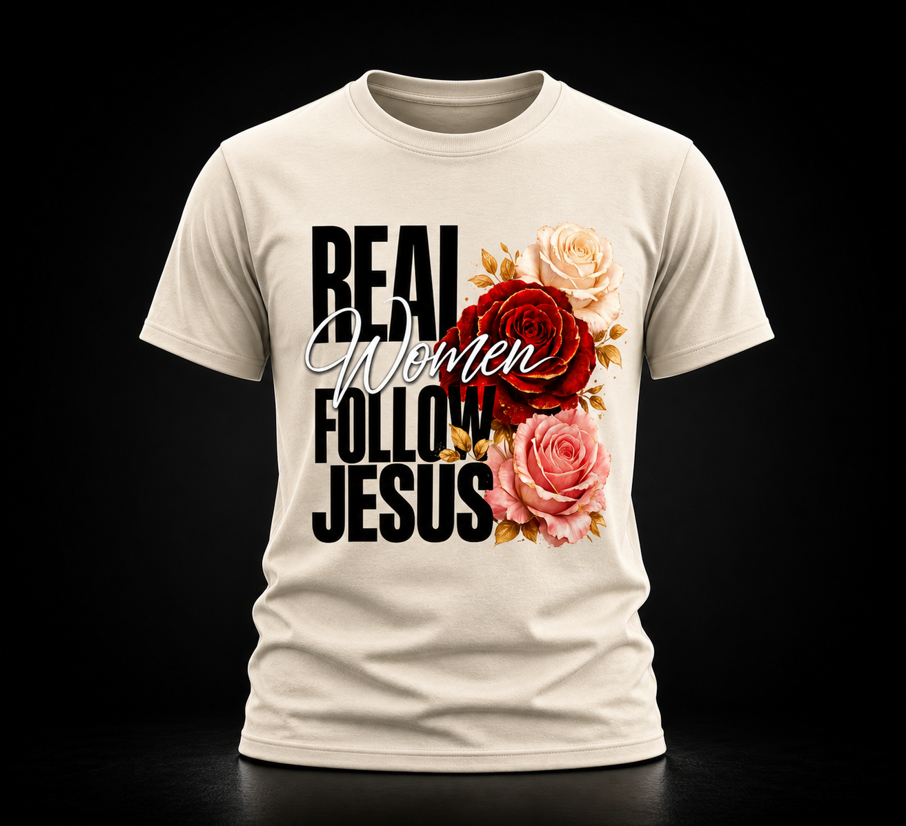 Real Women Follow Jesus Tee