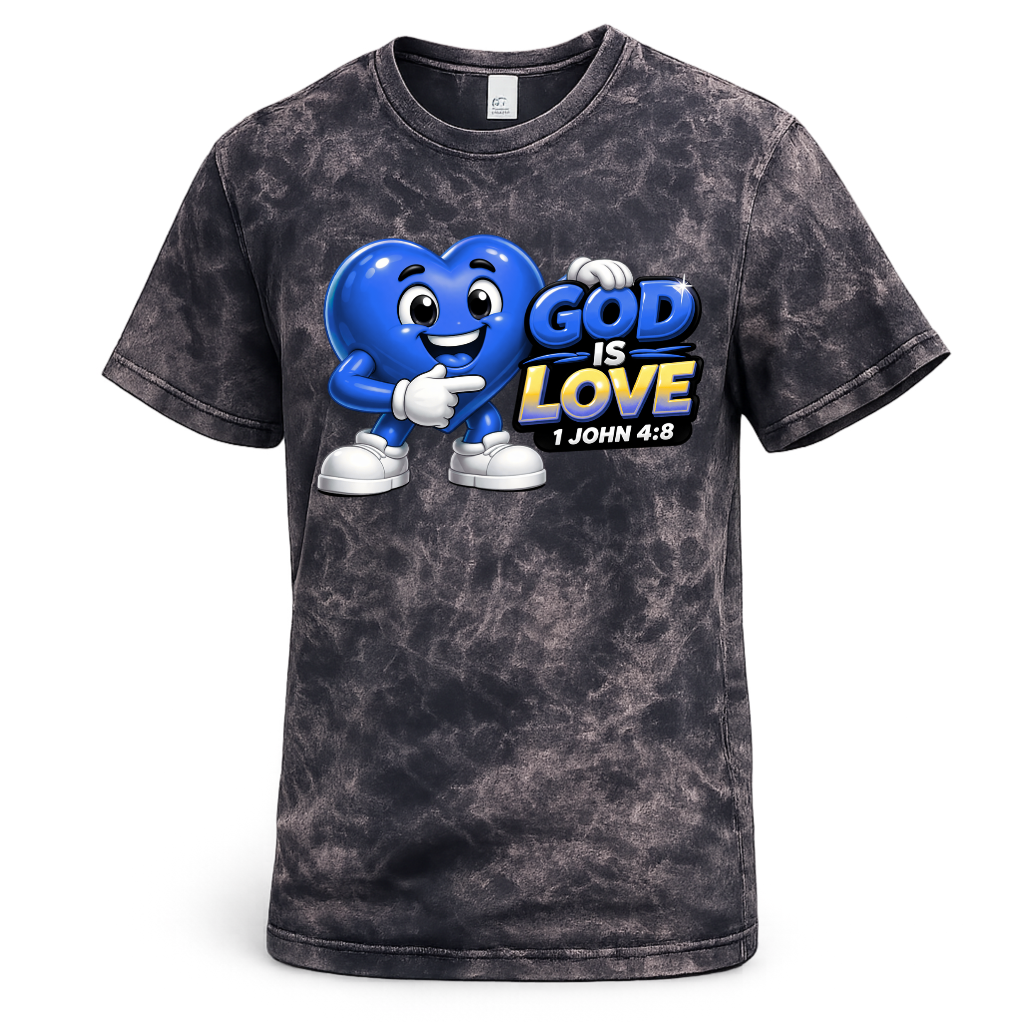 God Is Love Heart Tee