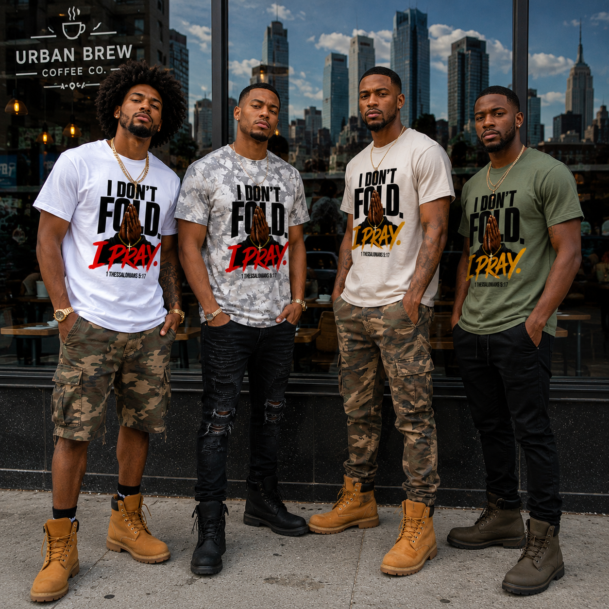 I Don’t Fold. I Pray. Tee