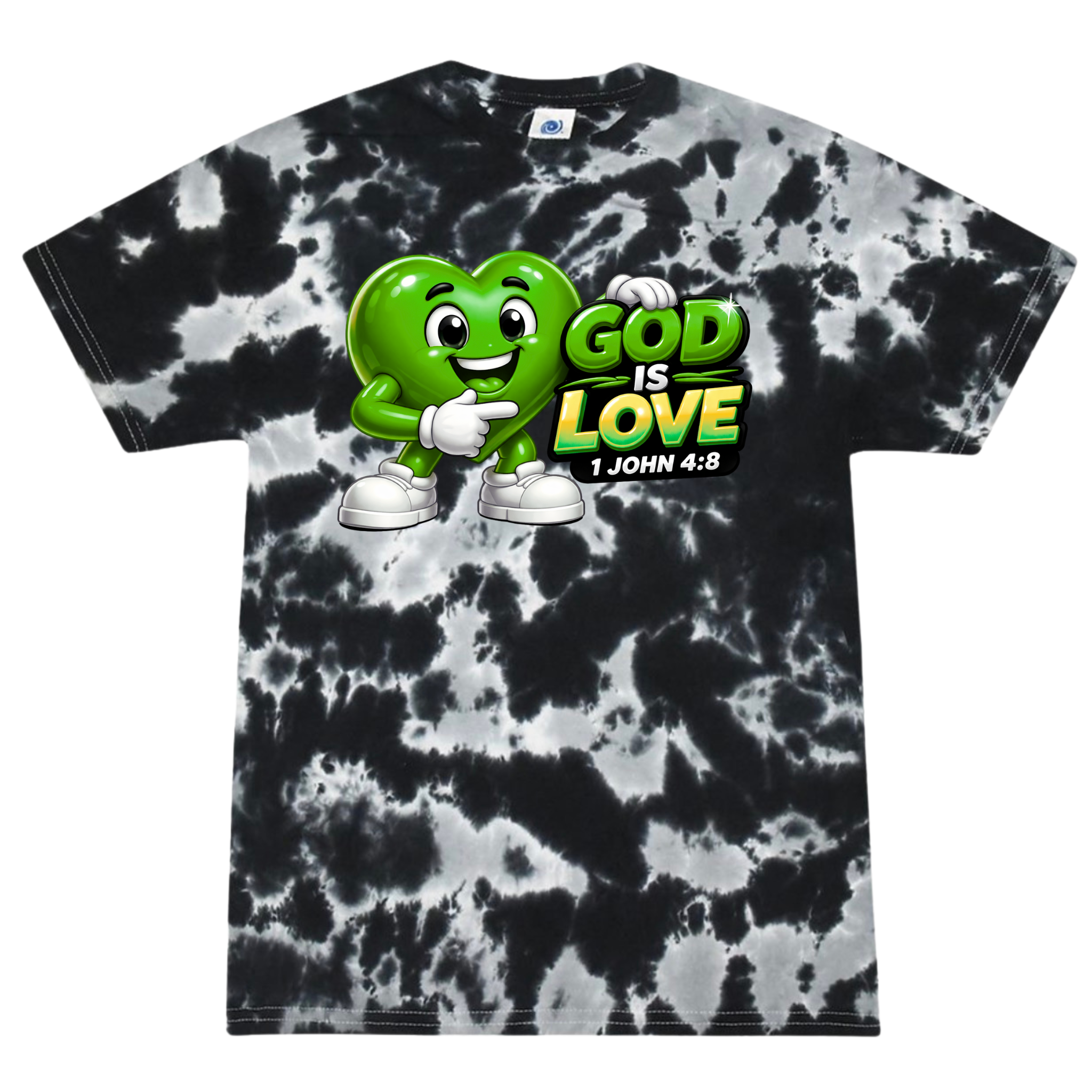God Is Love Heart Tee