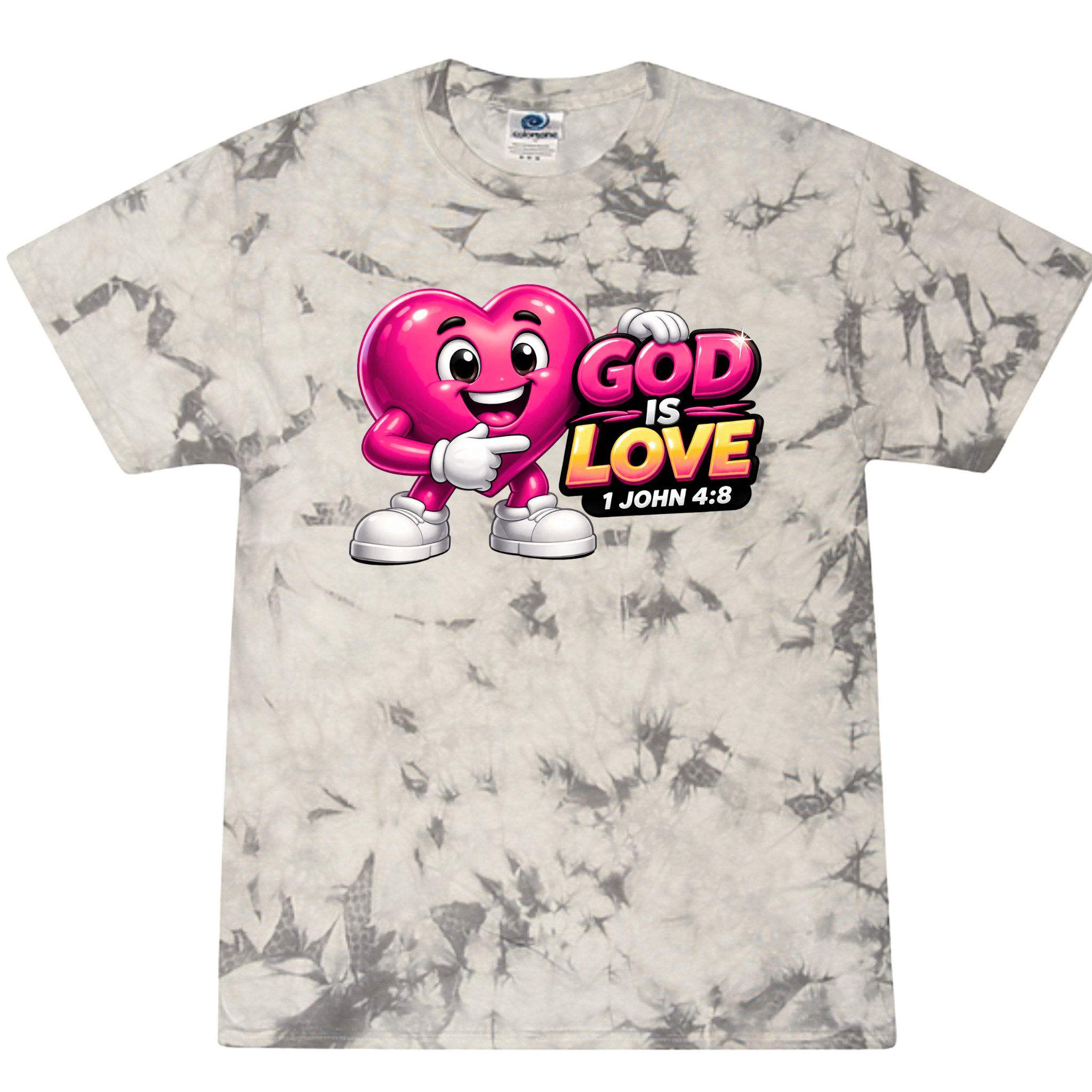 God Is Love Heart Tee