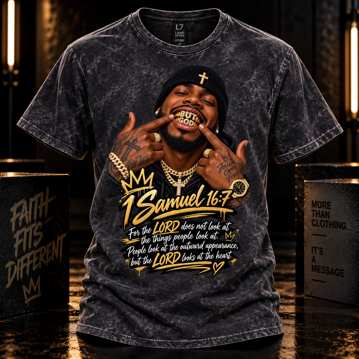 But God…|1 Samuel 16:7 Tee