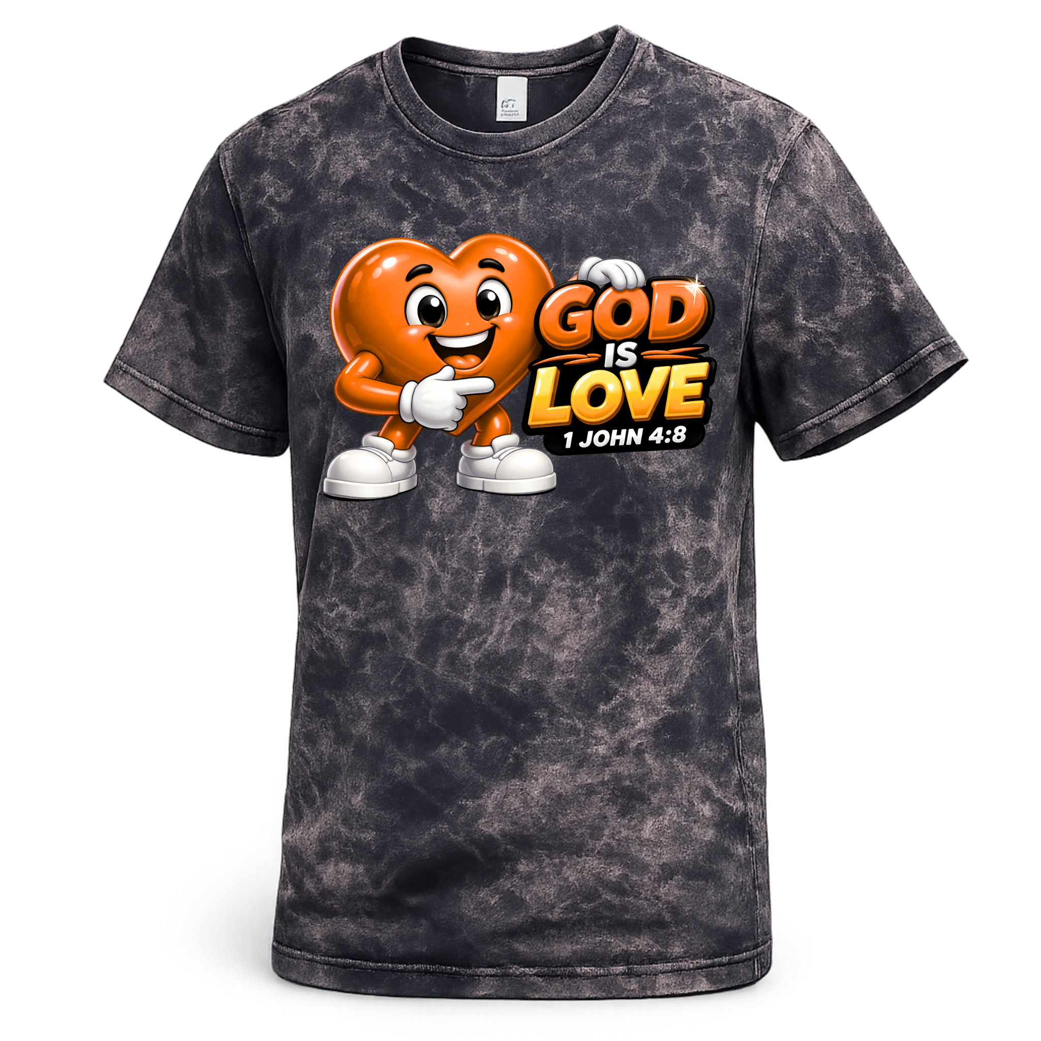 God Is Love Heart Tee