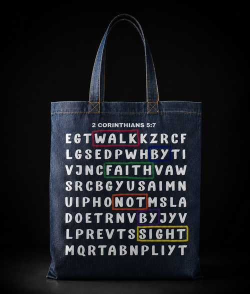 Faith Imagined Denim Tote Collection