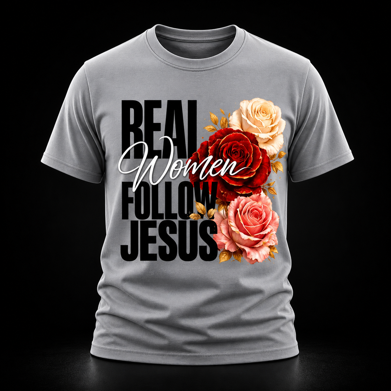 Real Women Follow Jesus Tee