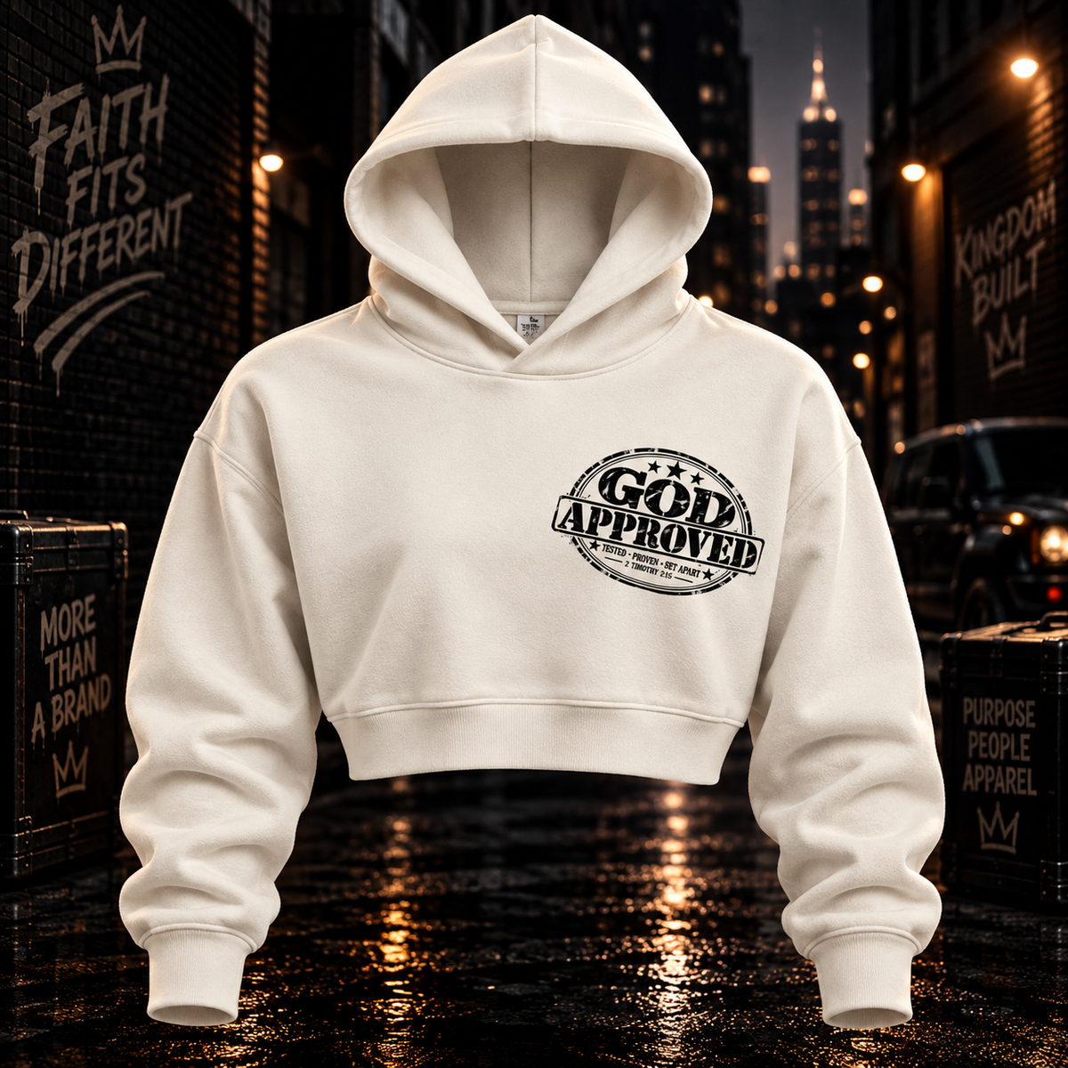 GOD APPROVED — Women’s Cropped Collection