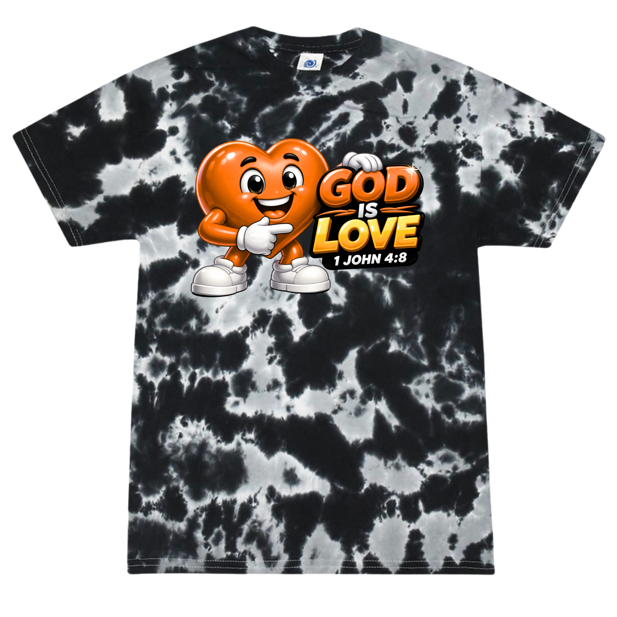 God Is Love Heart Tee