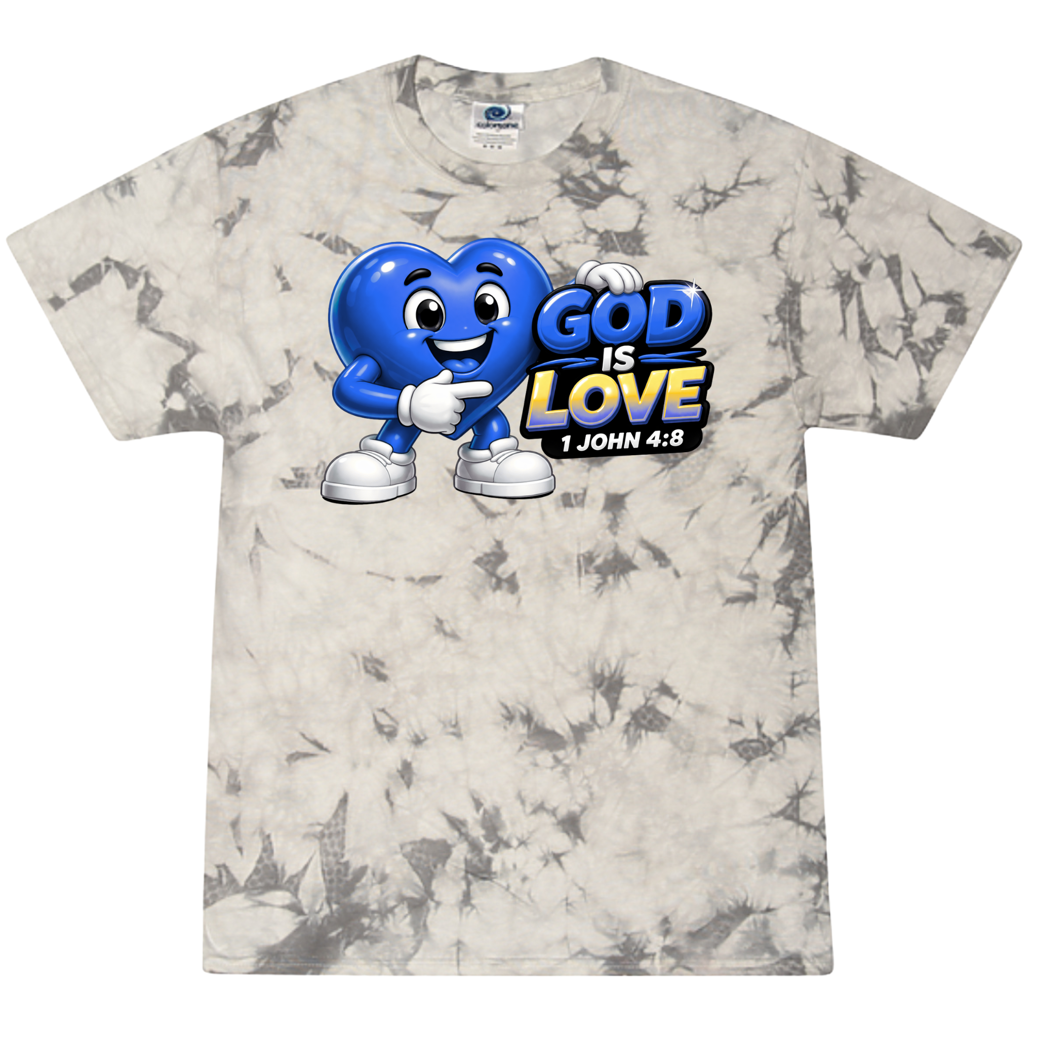 God Is Love Heart Tee