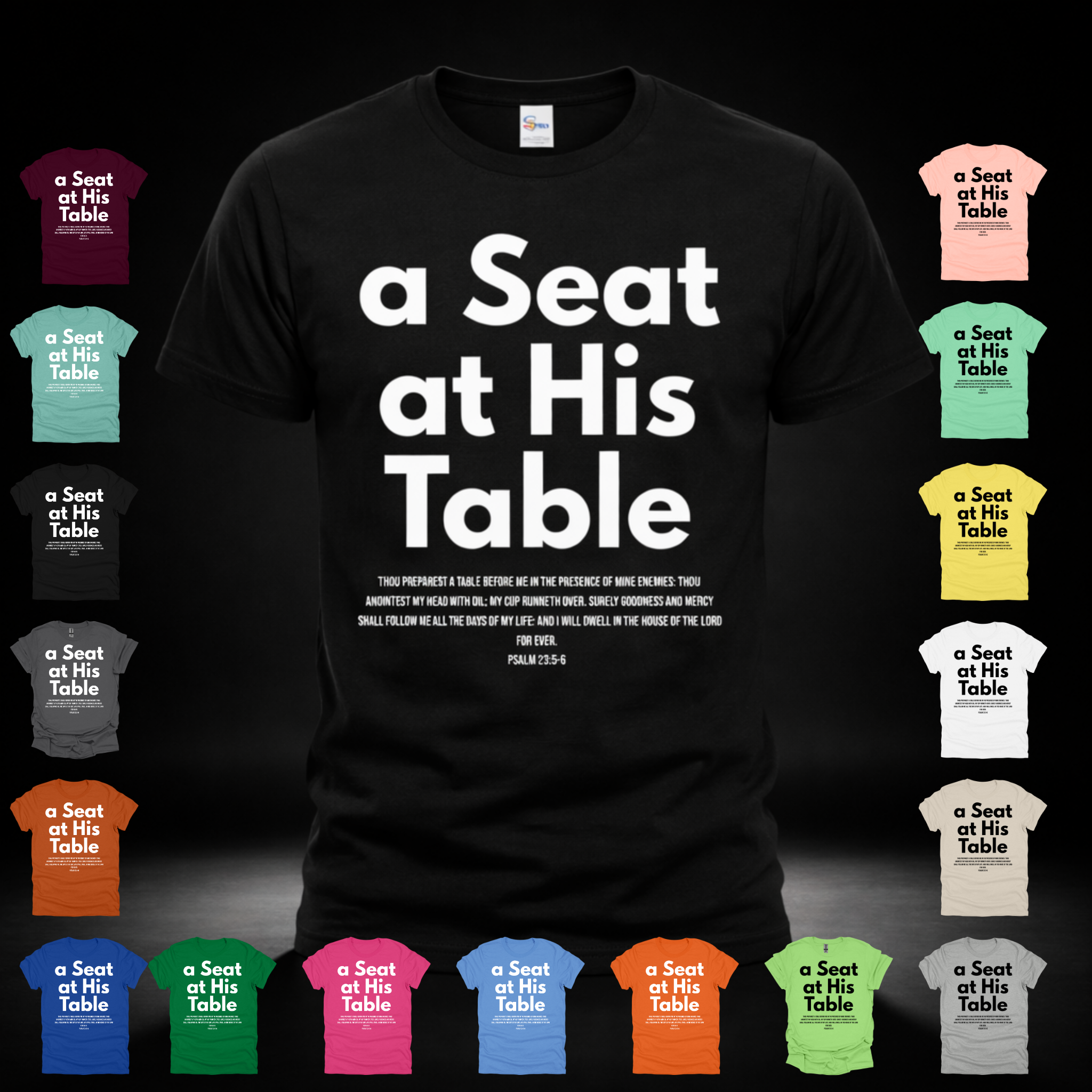 A Seat At His Table Tee