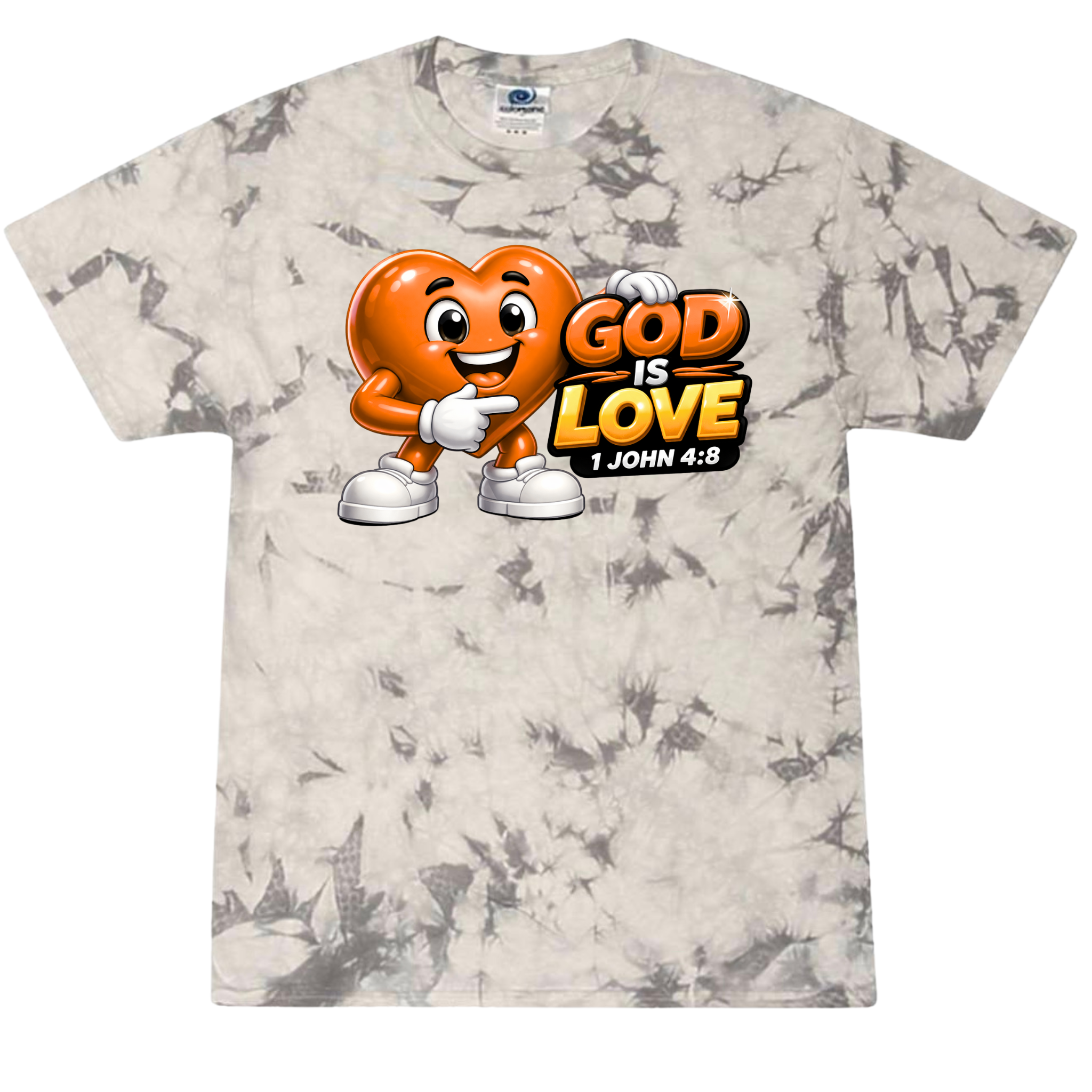 God Is Love Heart Tee