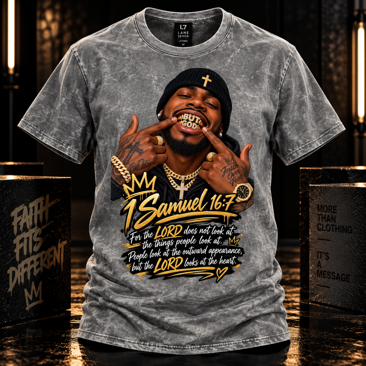 But God…|1 Samuel 16:7 Tee