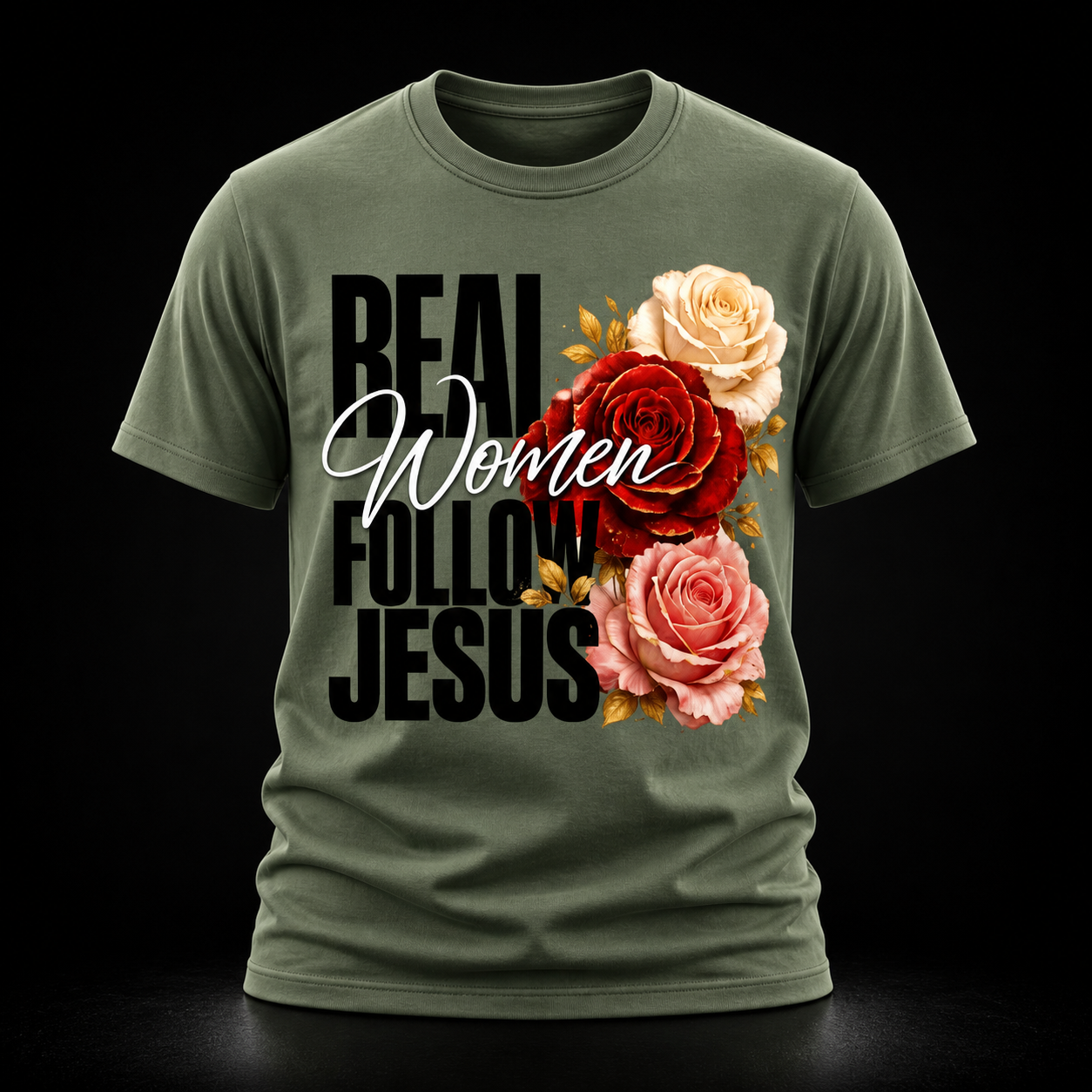 Real Women Follow Jesus Tee