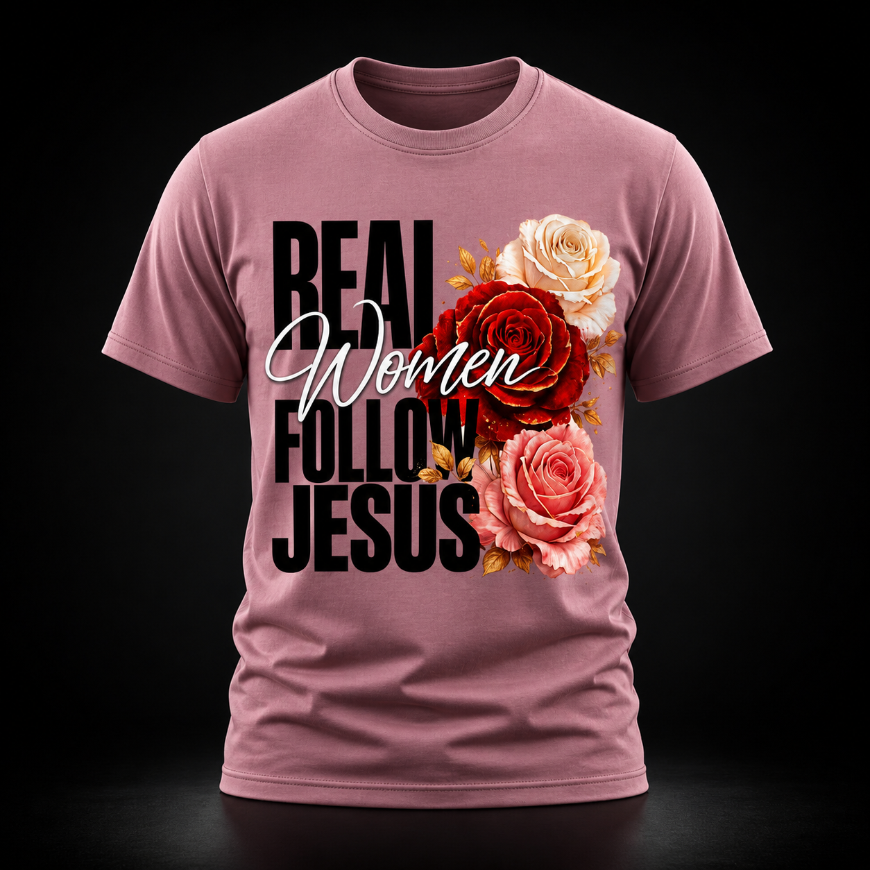 Real Women Follow Jesus Tee