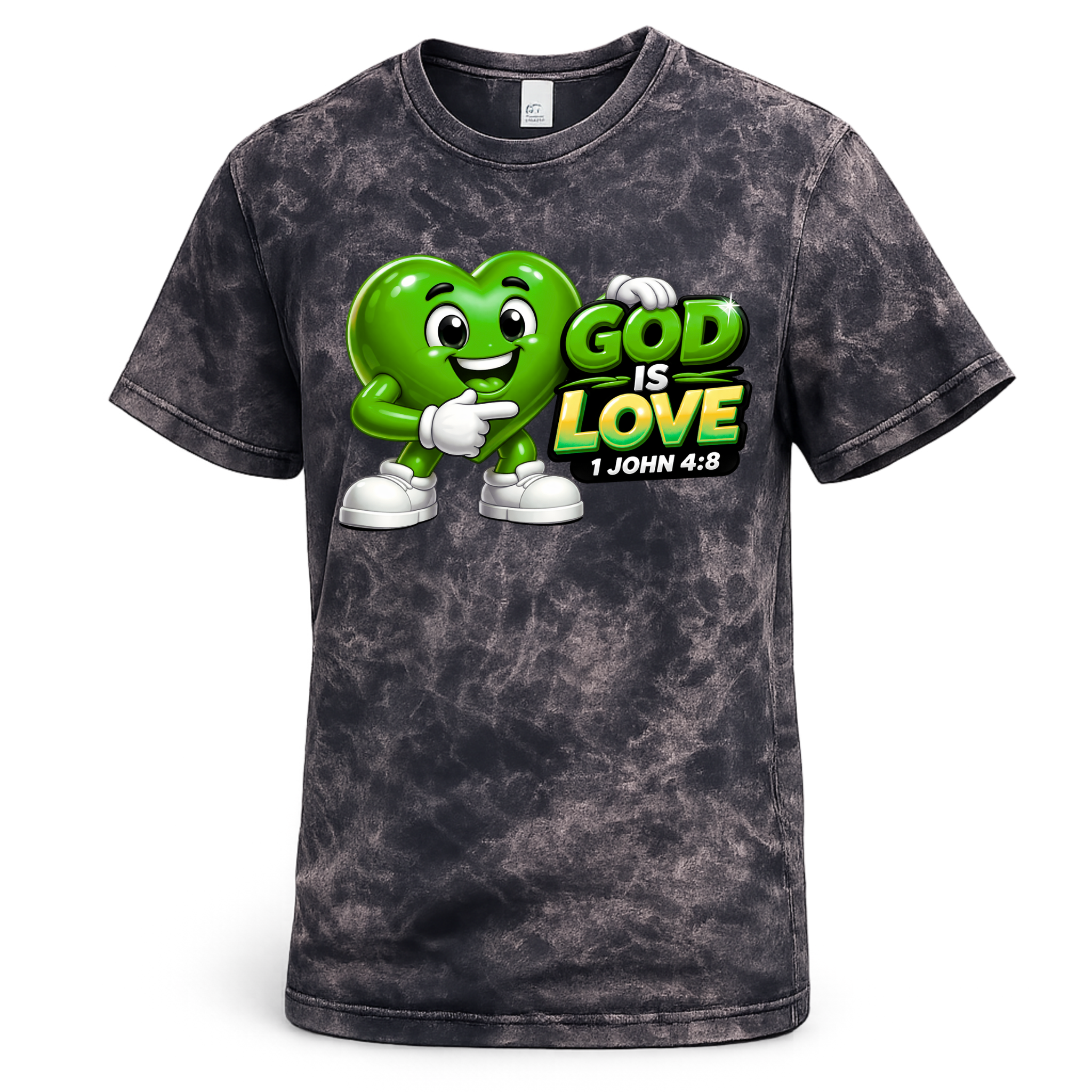 God Is Love Heart Tee
