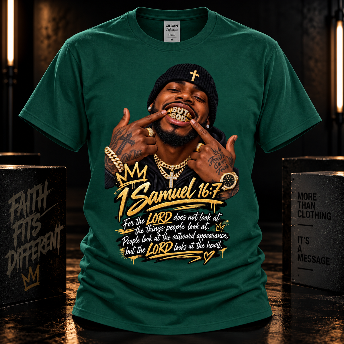 But God…|1 Samuel 16:7 Tee