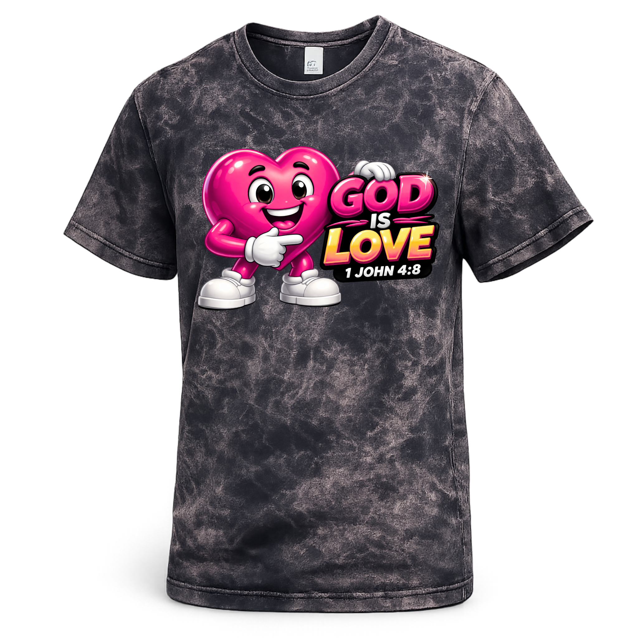God Is Love Heart Tee