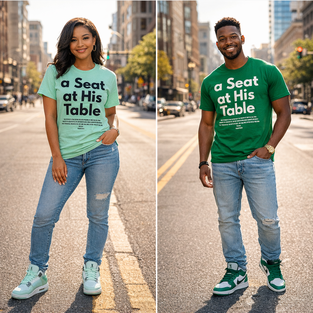 A Seat At His Table Tee