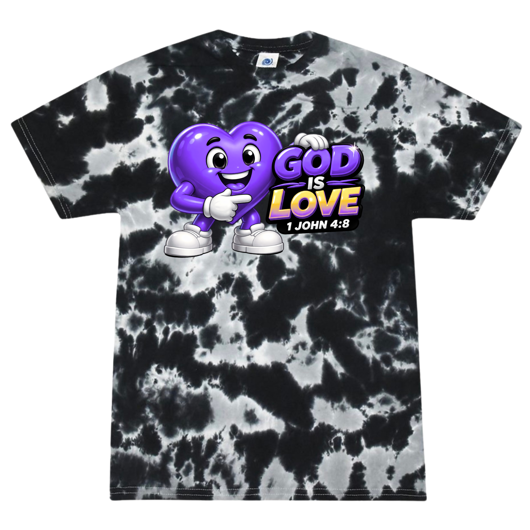 God Is Love Heart Tee