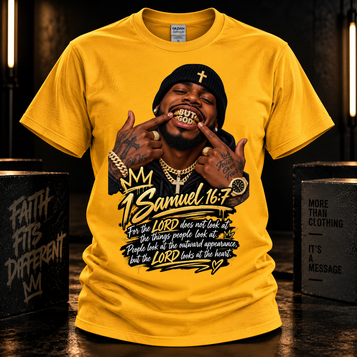 But God…|1 Samuel 16:7 Tee