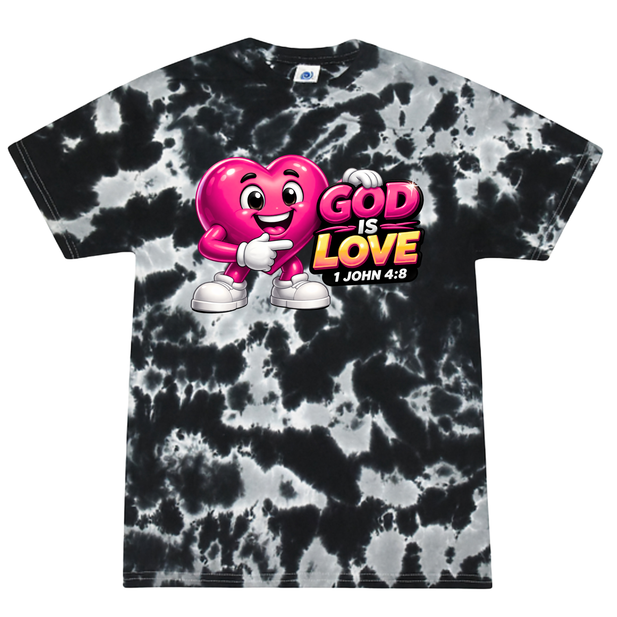 God Is Love Heart Tee