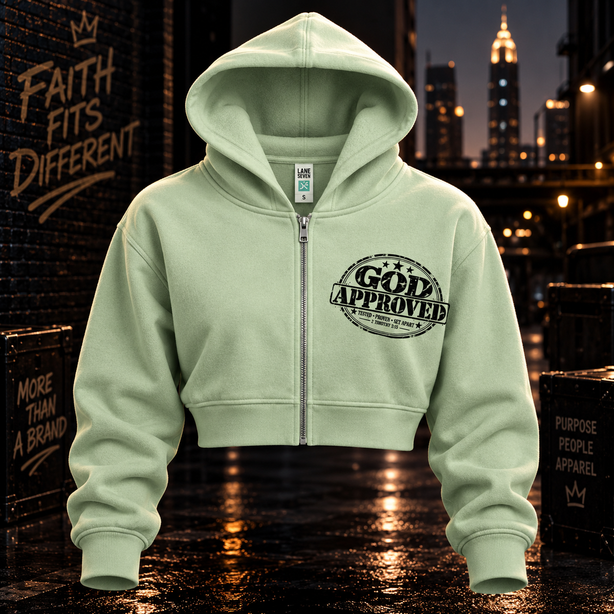 GOD APPROVED — Women’s Cropped Collection