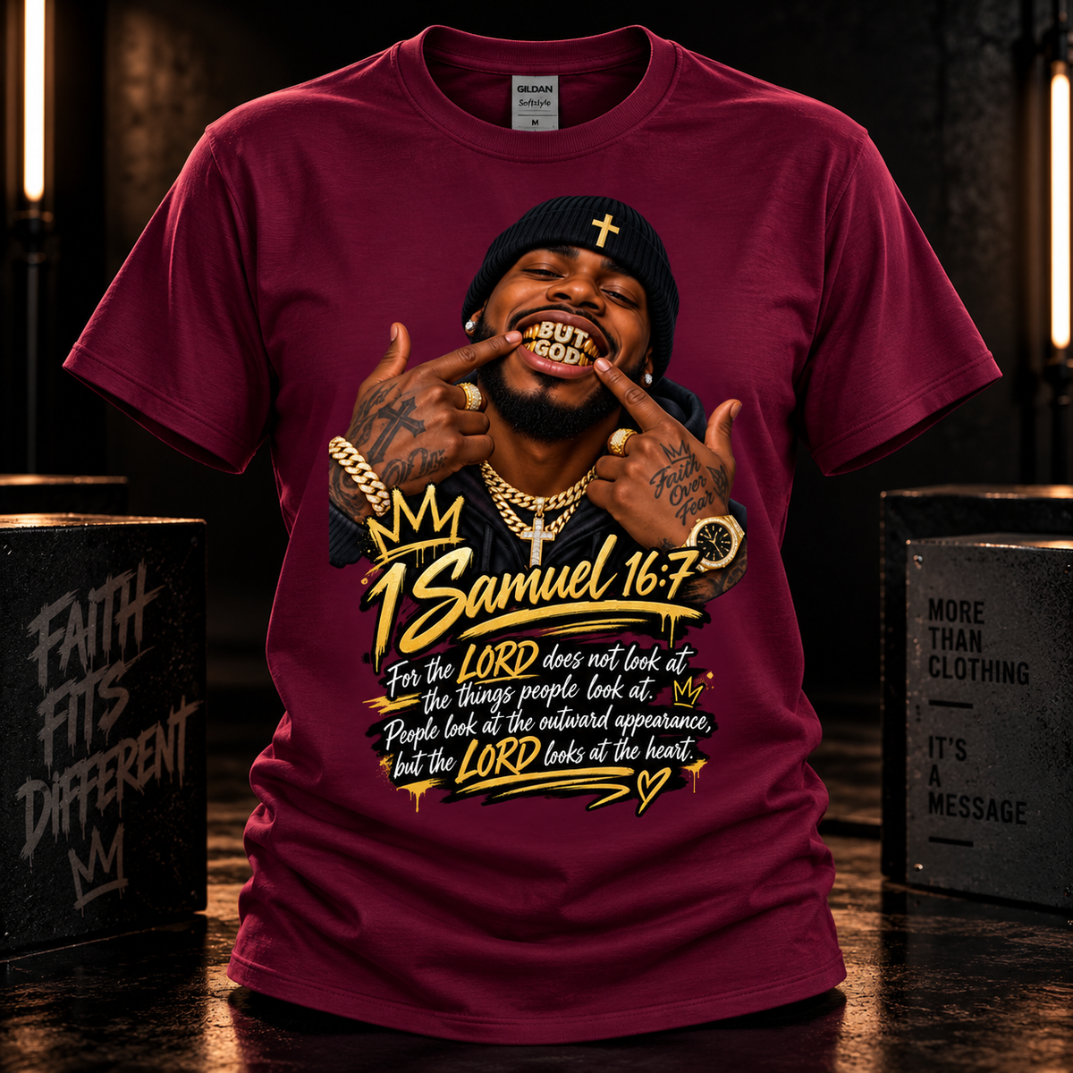 But God…|1 Samuel 16:7 Tee