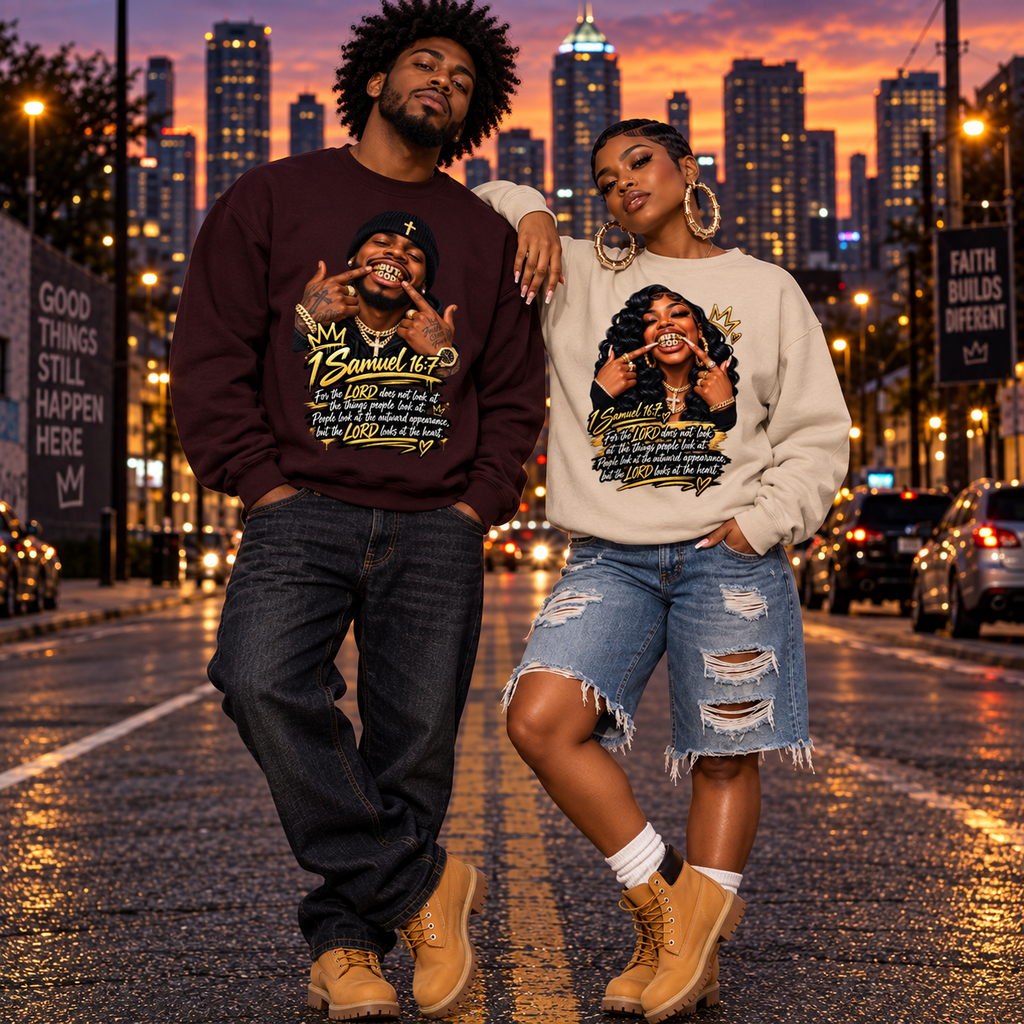 BUT GOD… | 1 SAMUEL 16:7 SWEATSHIRT