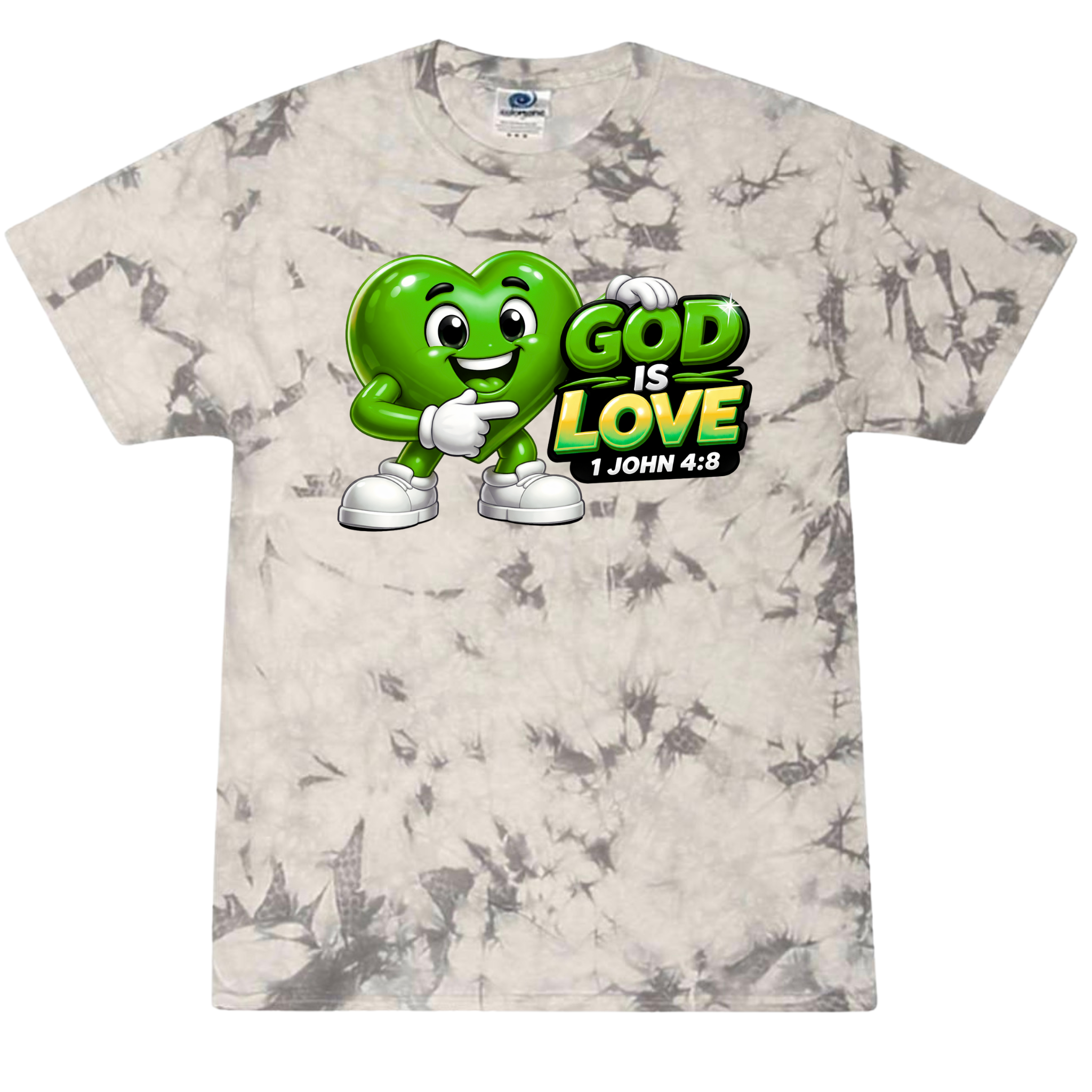 God Is Love Heart Tee