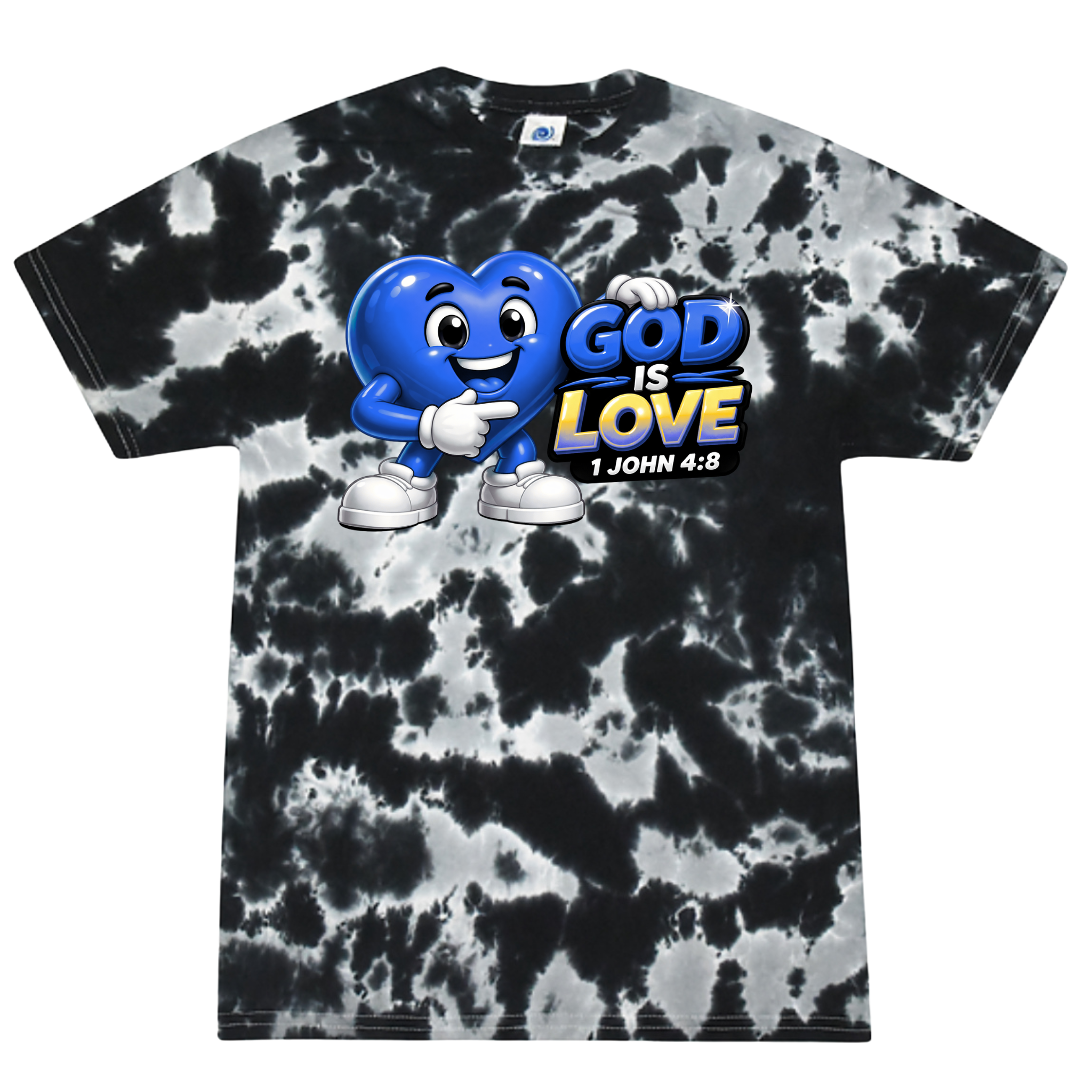 God Is Love Heart Tee