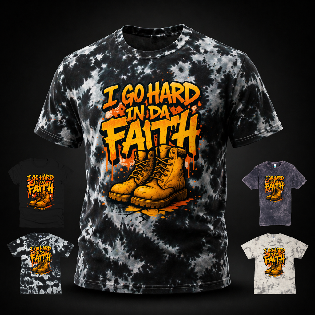 I Go Hard In Da Faith Tee