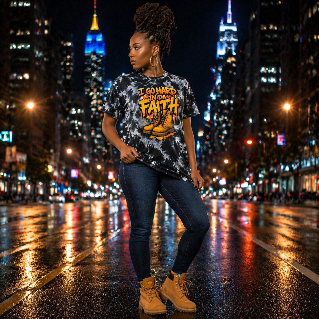 I Go Hard In Da Faith Tee