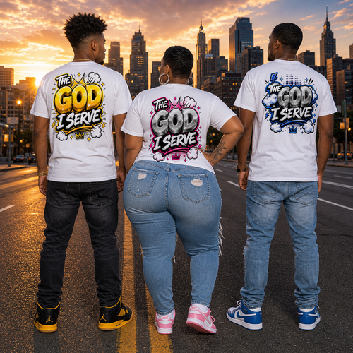 Because…The God I Serve Tee