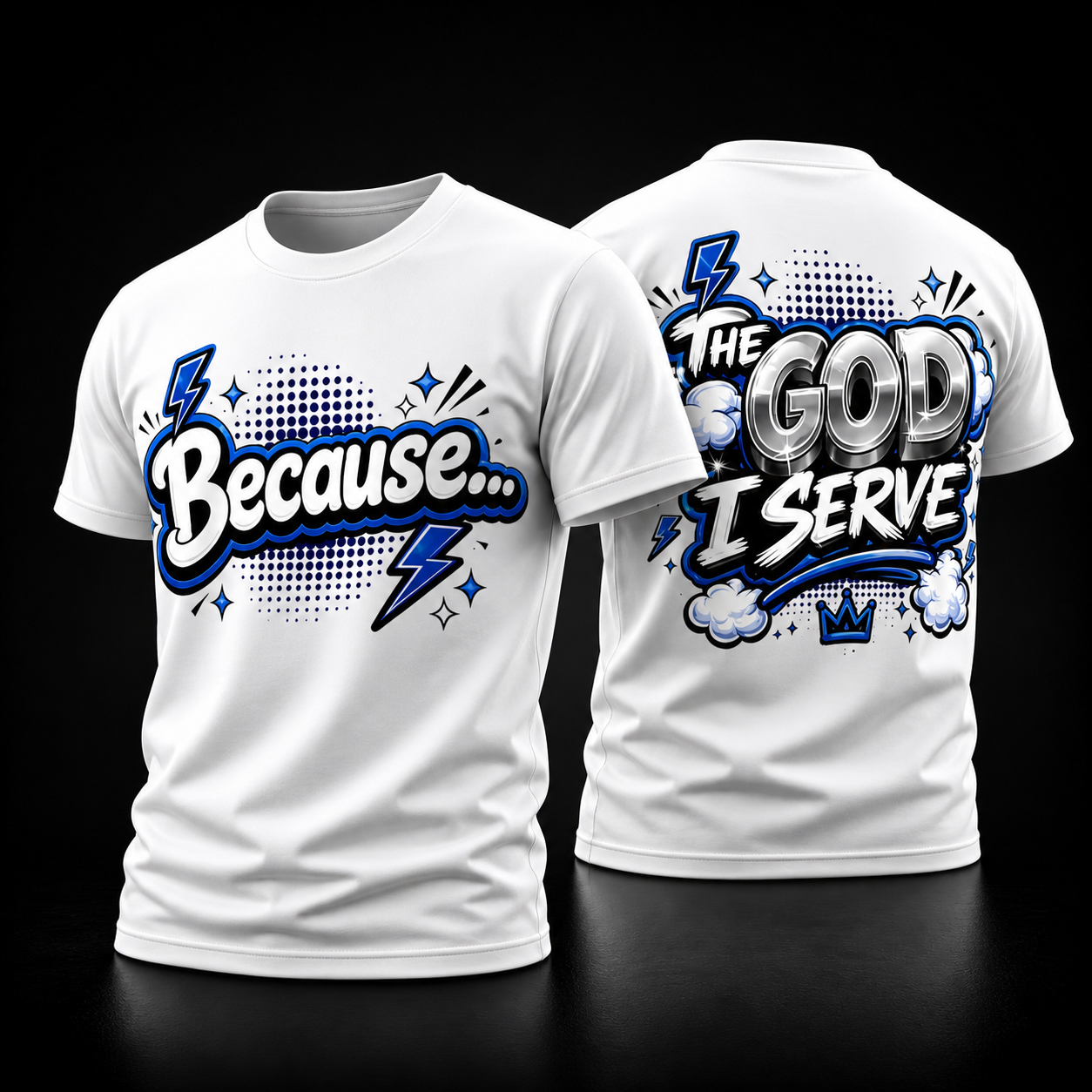 Because…The God I Serve Tee