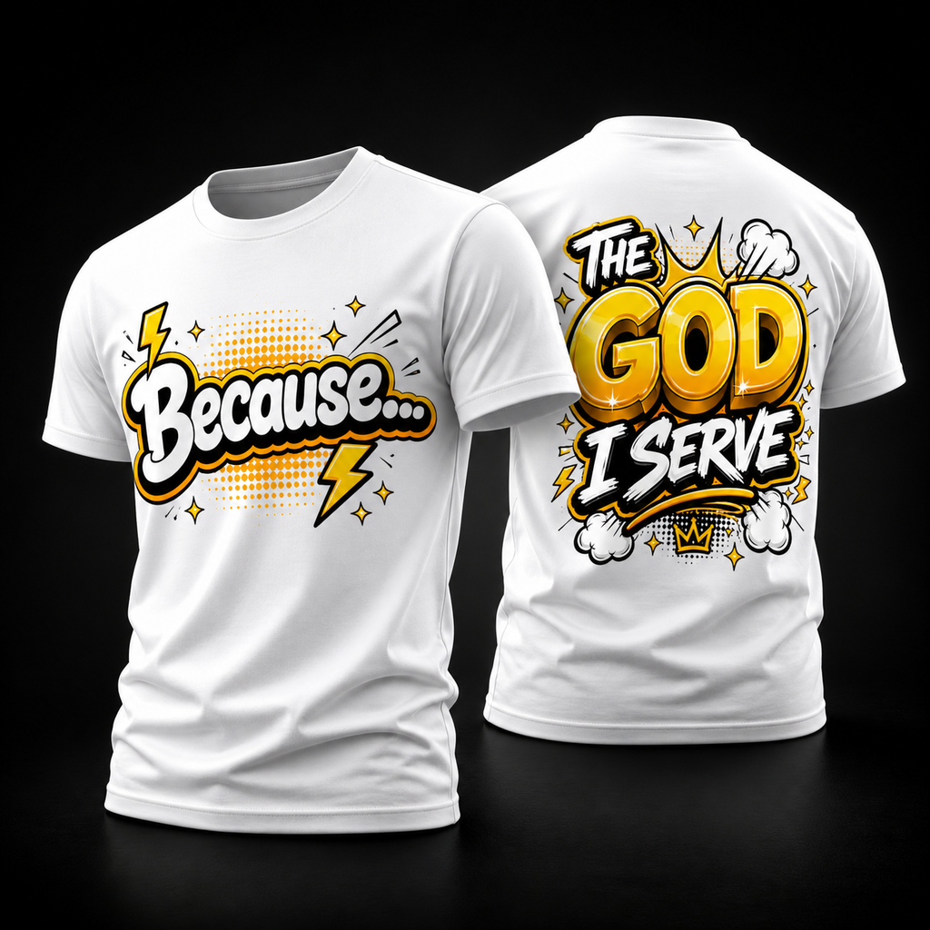 Because…The God I Serve Tee