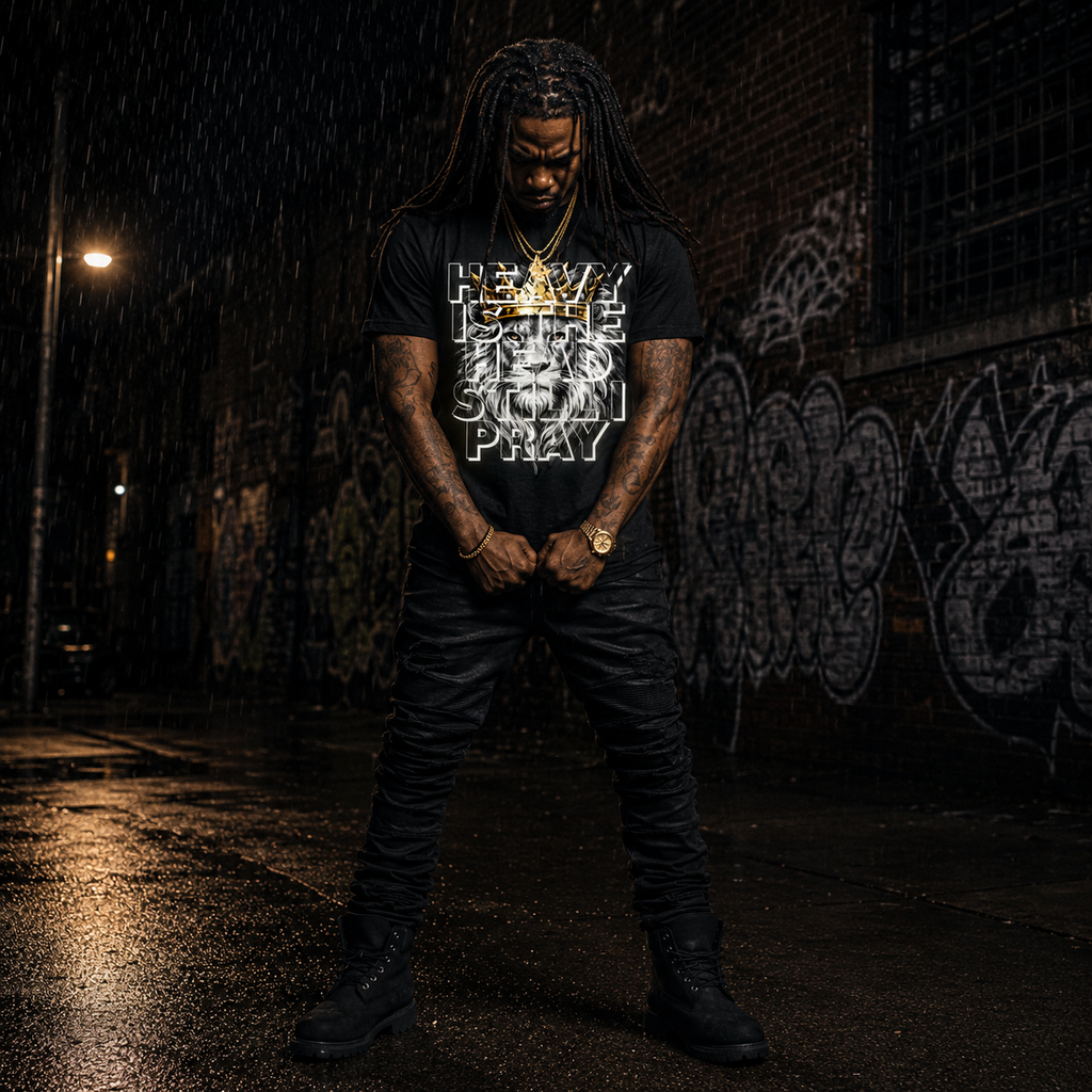 HEAVY IS THE HEAD. STILL I PRAY. Tee