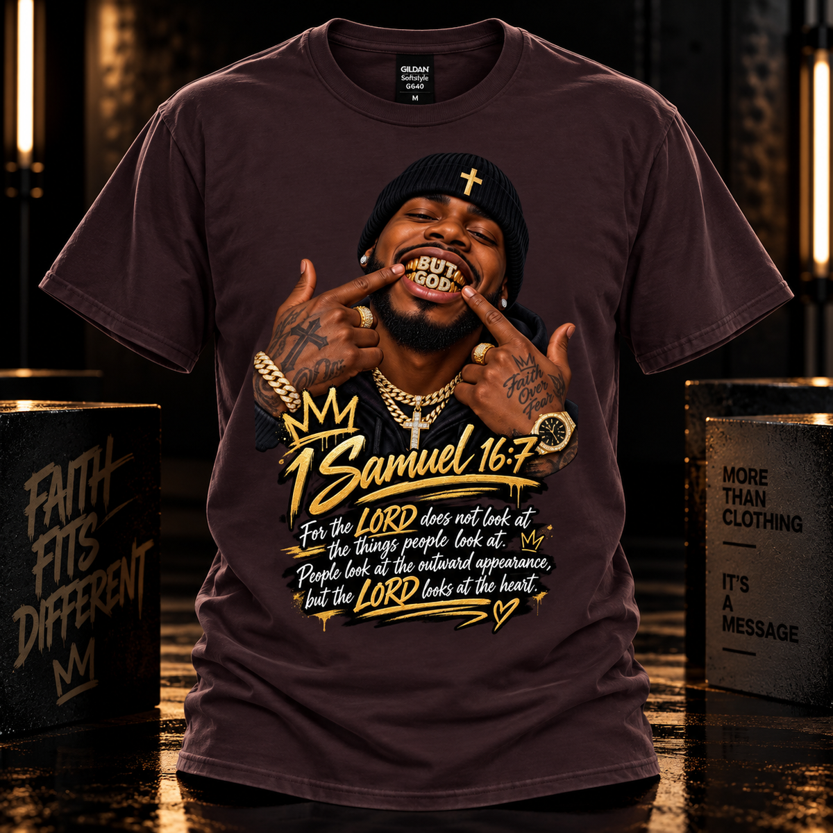 But God…|1 Samuel 16:7 Tee